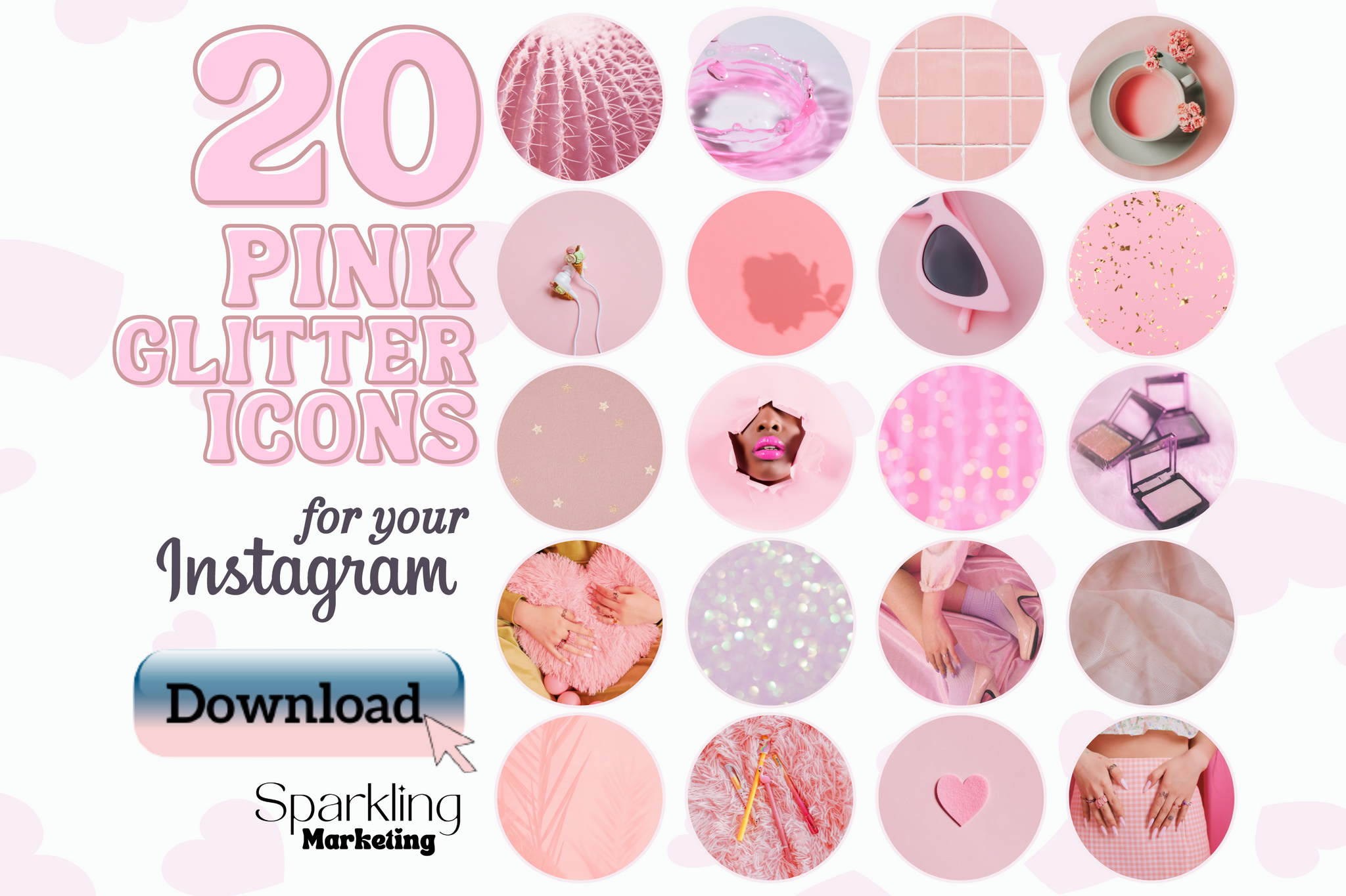 Pink Instagram Reel Covers