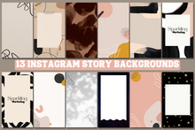 Load image into Gallery viewer, 13 Pink Ivory Nude Beige Abstract Modern Instagram Story Backgrounds
