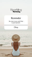 Load image into Gallery viewer, iPhone Self-Love Reminder Instagram Story Stickers
