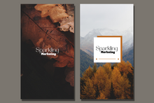 Load image into Gallery viewer, 10 Fall Leaves Autumn Aesthetic Instagram Story Backgrounds
