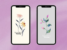 Load image into Gallery viewer, 10 Digital Wallpapers: Spring Floral Aesthetic, Phone Wallpaper, Phone Background, iPhone Wallpaper, iPhone Background, Digital Download
