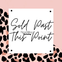 Load image into Gallery viewer, Set of 40 Poshmark Closet Signs [Light Pink &amp; Black Leopard Print]
