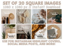Load image into Gallery viewer, Nude Boho Aesthetic Instagram Highlight Covers
