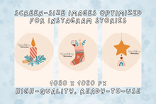 Load image into Gallery viewer, Instagram Highlight Covers, Festive Boho Christmas, IG Highlight Cover, Instagram Highlight Icons, Instagram Highlights, Social Media Icons
