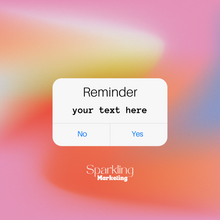 Load image into Gallery viewer, Blank iPhone Reminder Instagram Story Stickers
