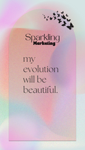 Load image into Gallery viewer, Aesthetic Wallpaper, My Beautiful Evolution Quote, Phone Wallpaper, Phone Background, iPhone Wallpaper, iPhone Background, Digital Download
